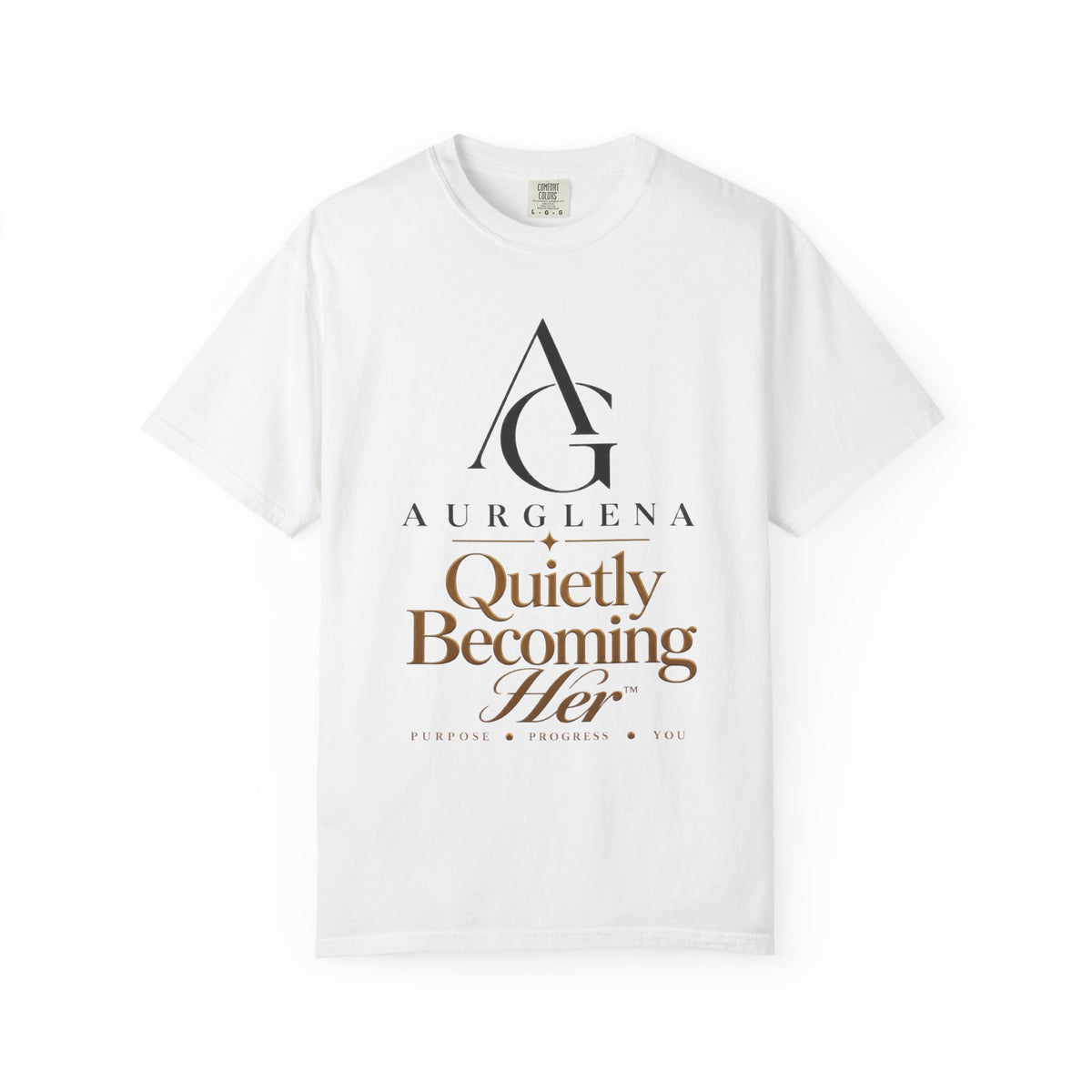 Quietly Becoming Her™ Garment-Dyed Tee