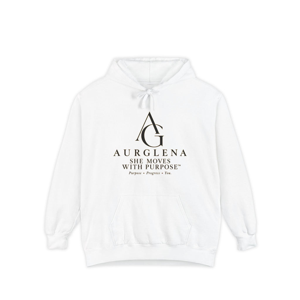 She Moves With Purpose™ Garment-Dyed Hoodie