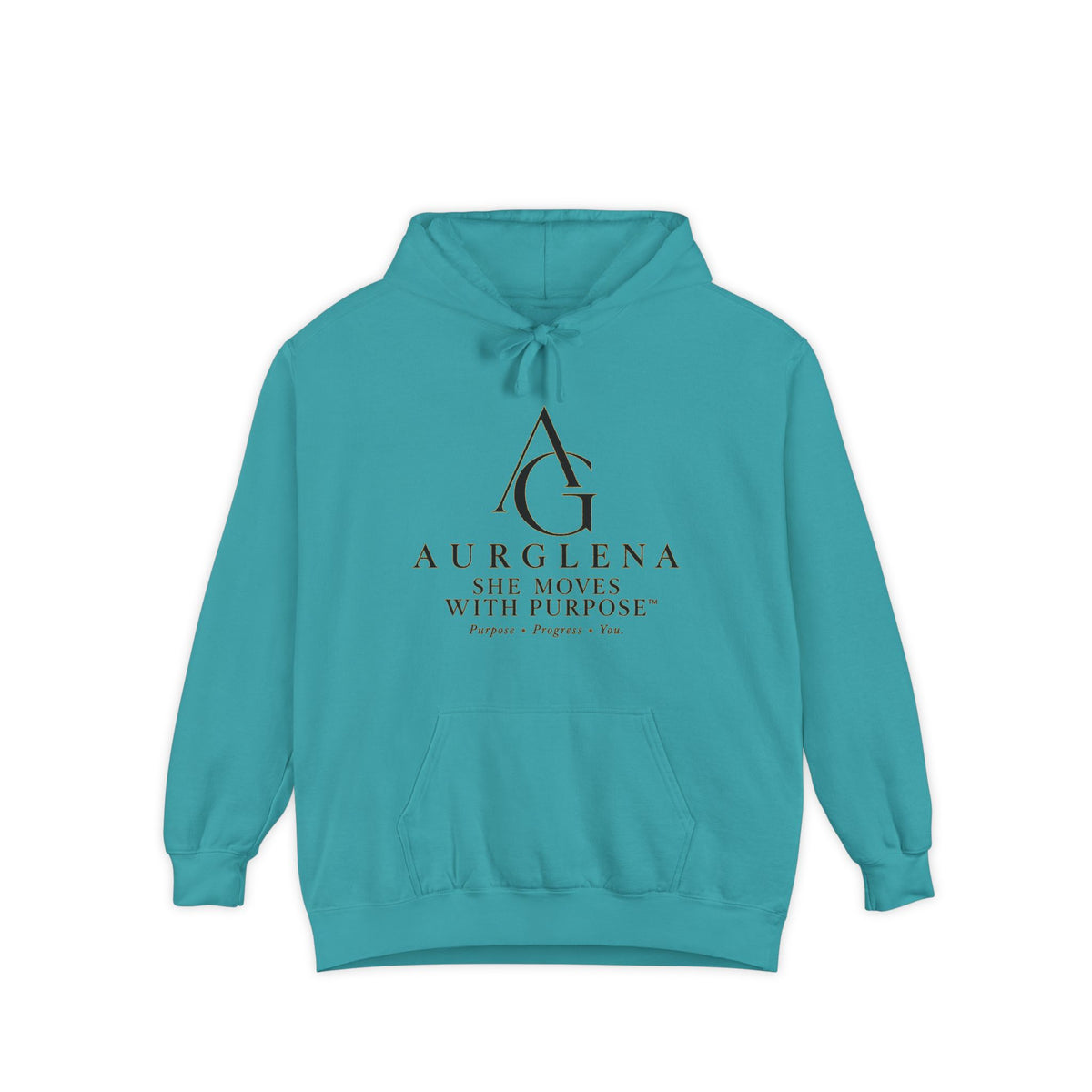 She Moves With Purpose™ Garment-Dyed Hoodie
