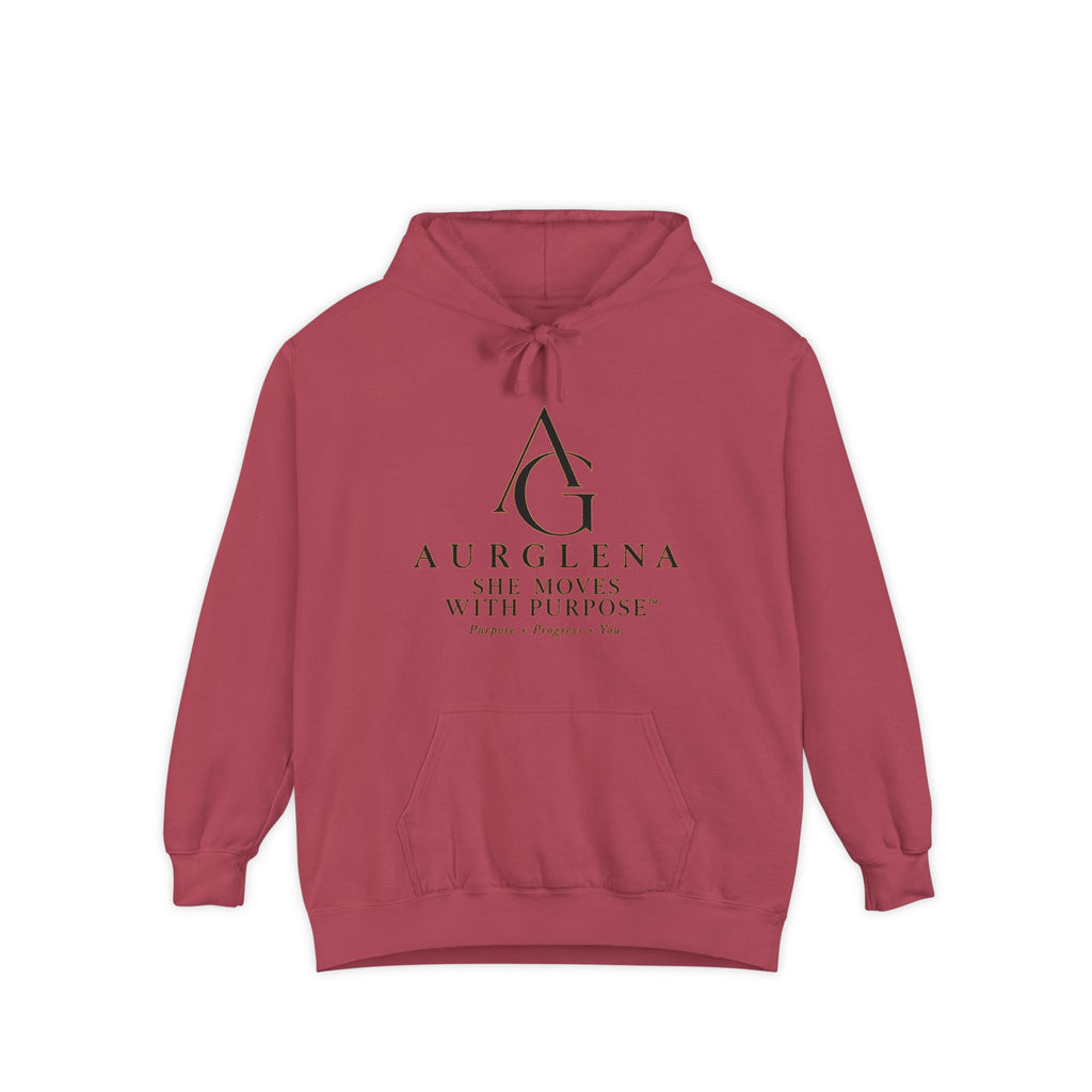 She Moves With Purpose™ Garment-Dyed Hoodie