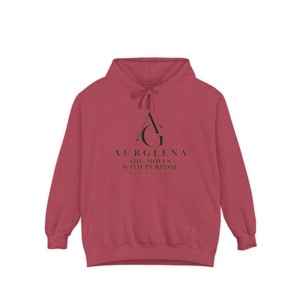She Moves With Purpose™ Garment-Dyed Hoodie