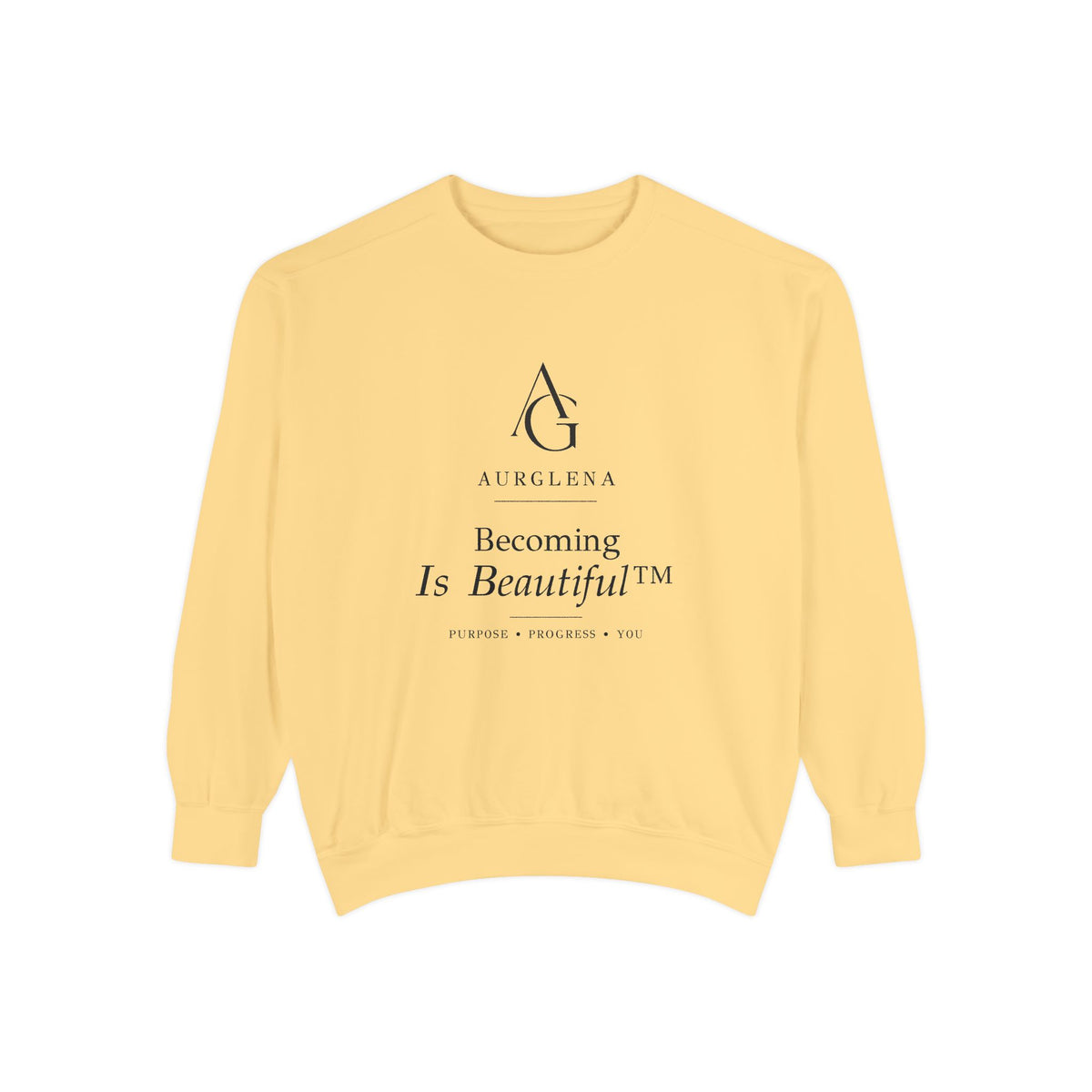Becoming Is Beautiful™ Garment-Dyed Sweatshirt