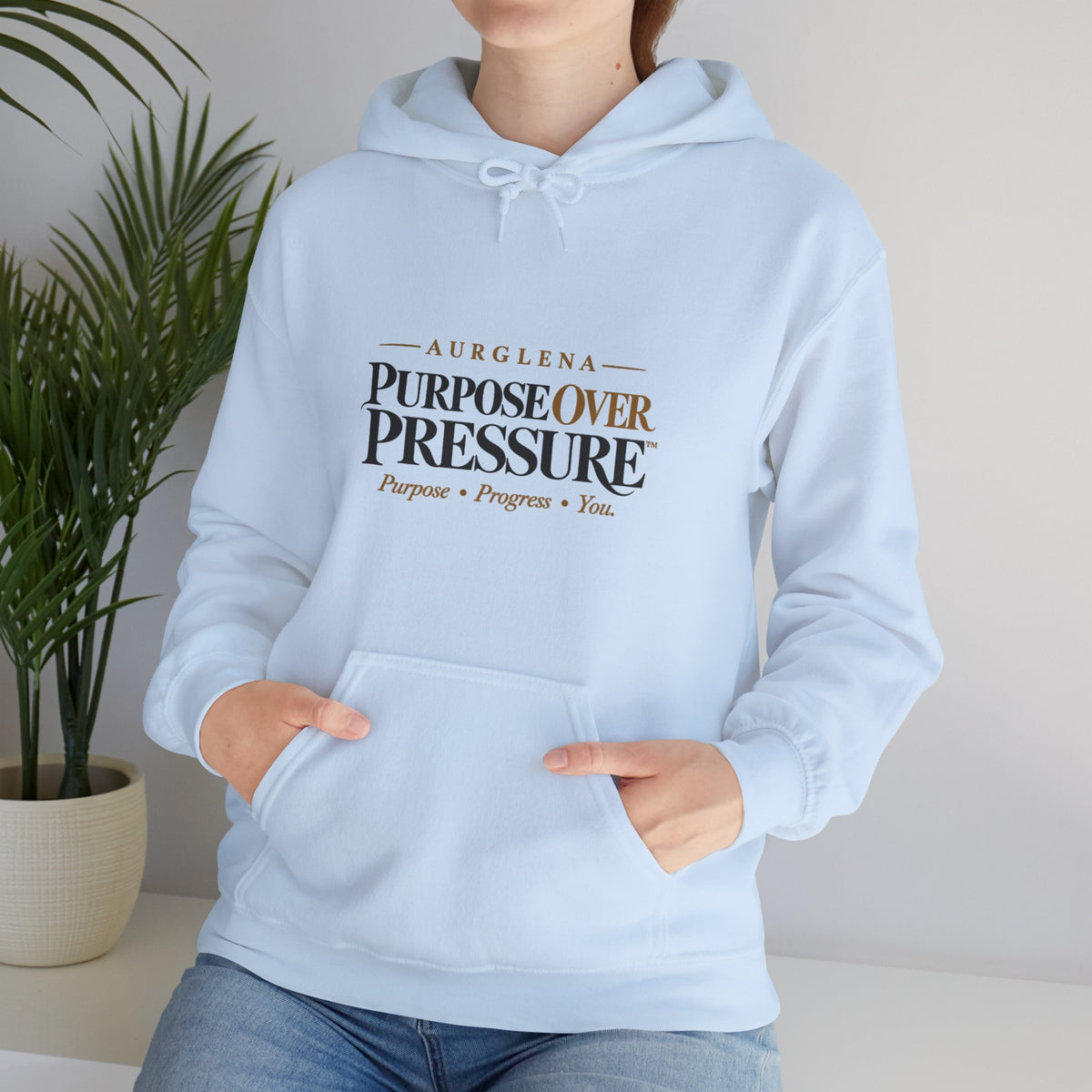 Purpose Over Pressure™ Heavy Blend Hoodie